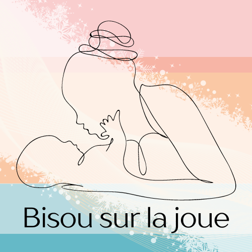 Bisou sur la joue