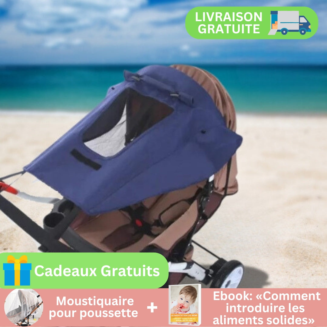 SunProtect™| Pare-Soleil Universel pour poussette de bébé