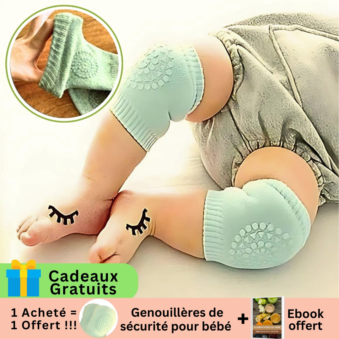 GenouSafe™| protection pour les genoux de bébé